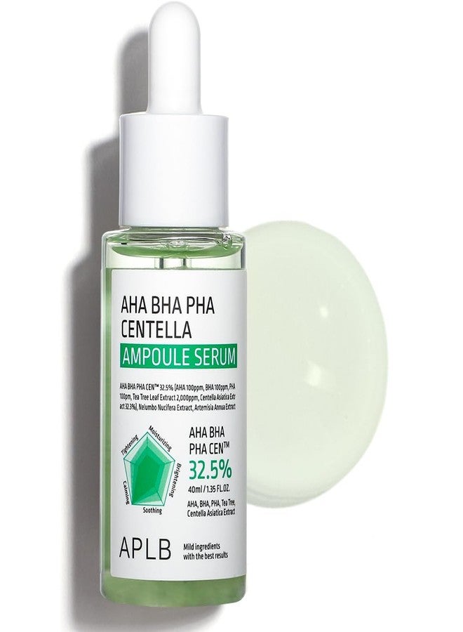 ايه بي ال بي سيروم أمبولات السنتيلا من APLB AHA BHA PHA | AHA BHA PHA CEN™ 32.5% 1.35 أونصة سائلة / عناية بالبشرة الكورية، مقشر، مرطب يدوم طويلاً، ينعش البشرة بلطف ويحسن ملمسها - Image 1